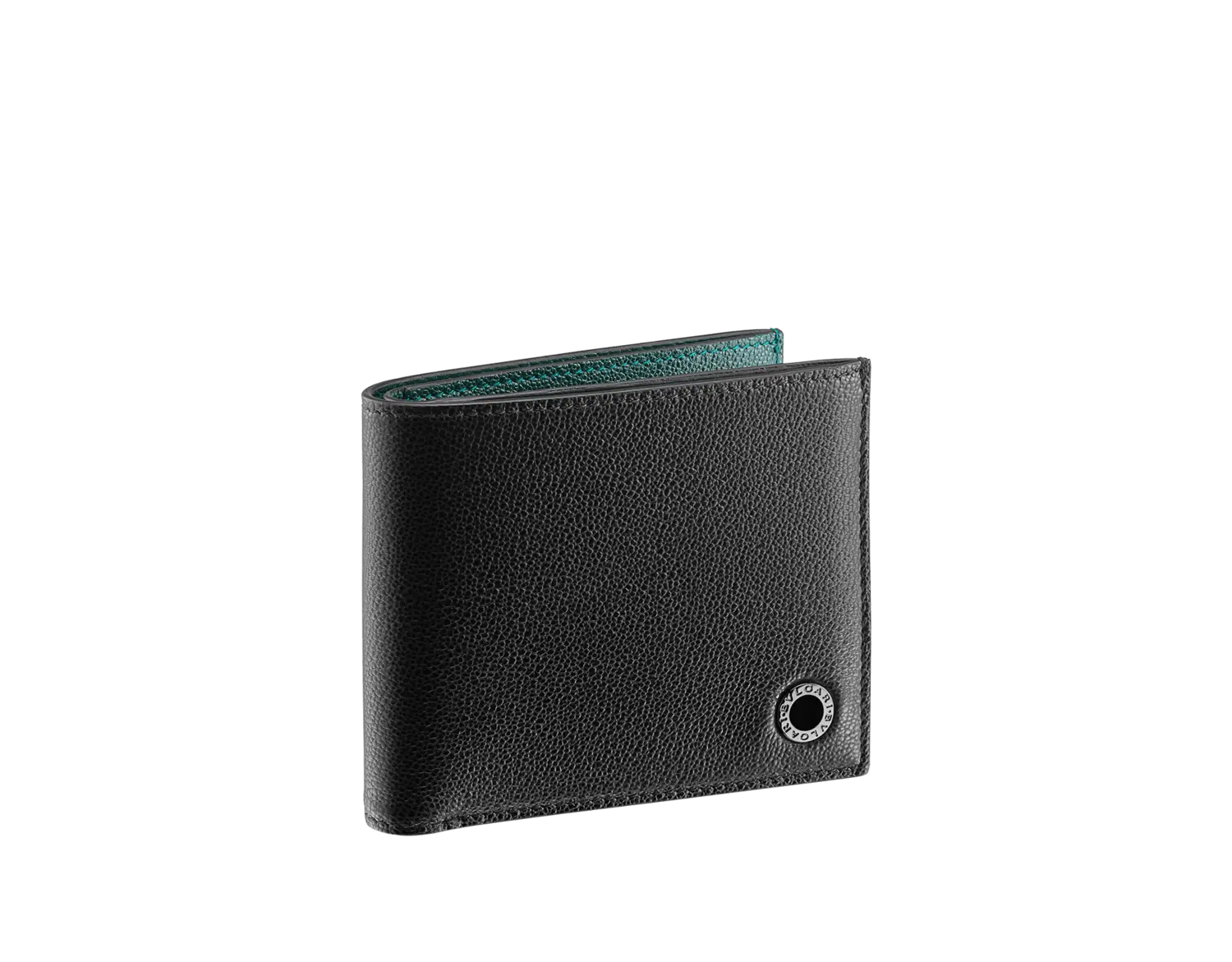 Мужской кошелек двойного сложения Bvlgari, черный
Мужской кошелек двойного сложения Bvlgari, черный