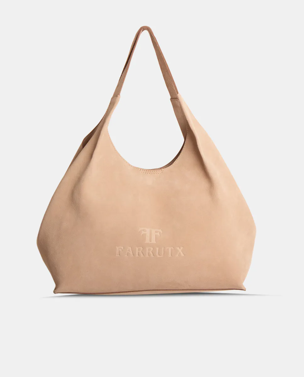 Сумка через плечо из велюра Farrutx, бежевый
Сумка через плечо из велюра Farrutx, бежевый