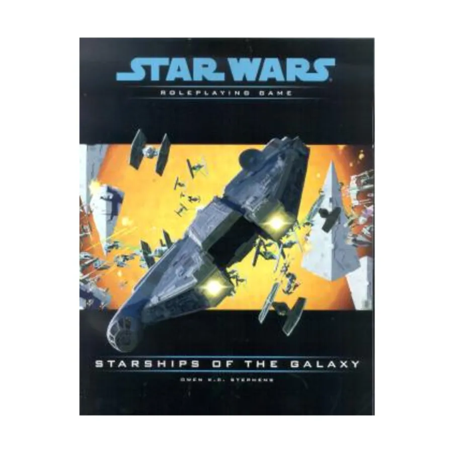 Starships of the Galaxy (1st Edition), Star Wars (WOTC) (d20), мягкая обложка
Starships of the Galaxy (1st Edition), Star Wars (WOTC) (d20), мягкая обложка