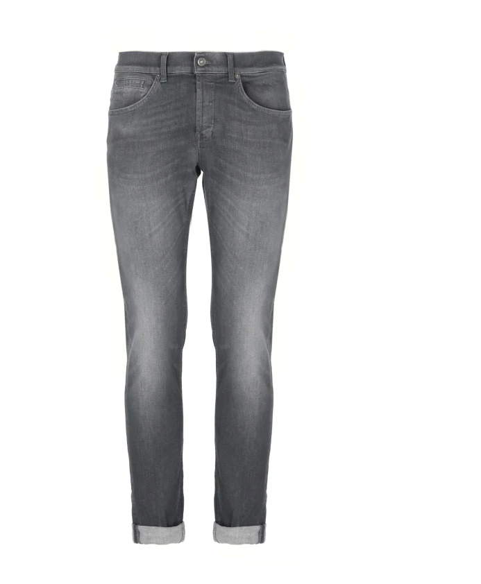 Серые хлопковые джинсы с подвернутым низом Dondup, серый
Серые хлопковые джинсы с подвернутым низом Dondup, серый
