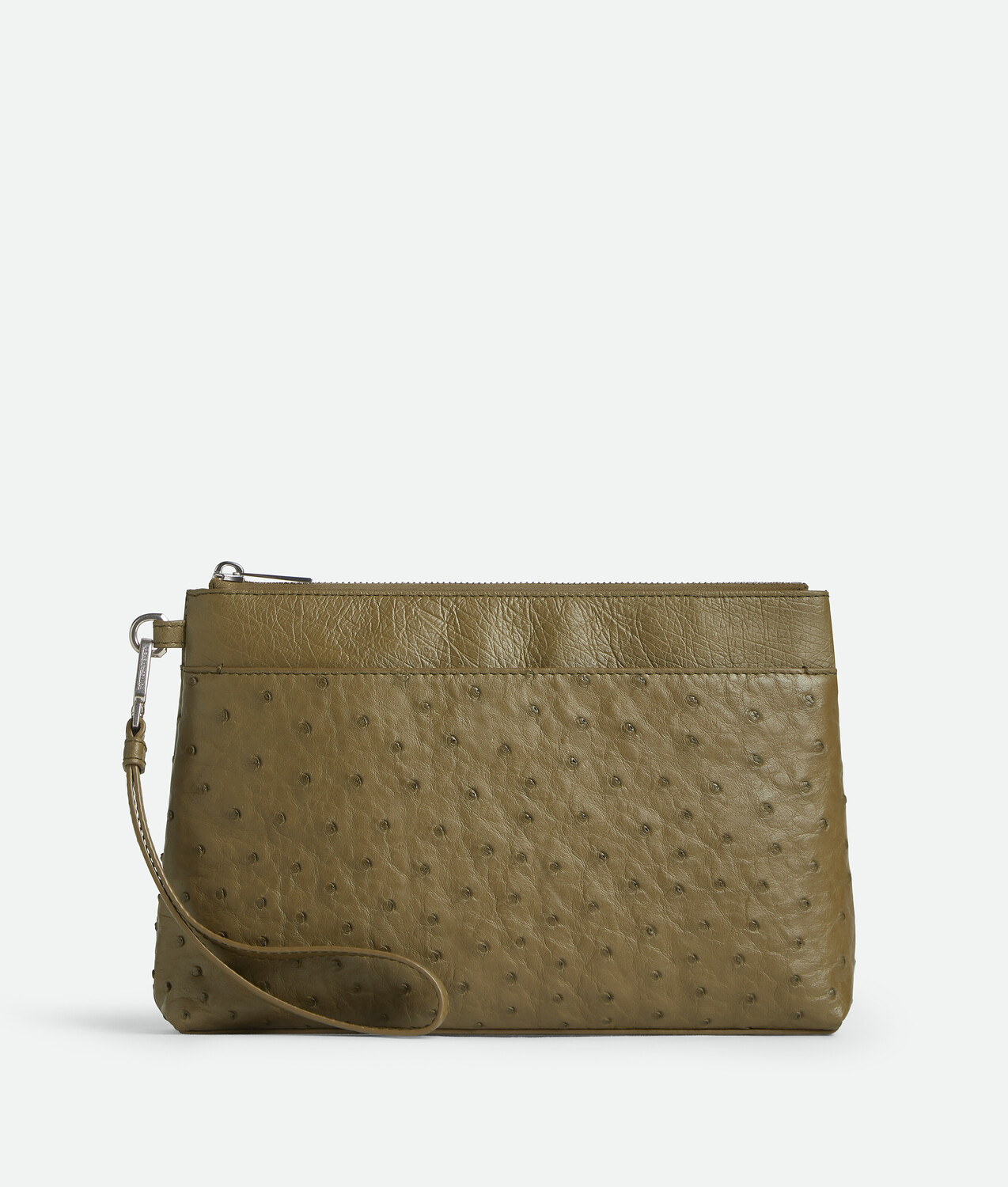 Ostrich prism pouch BOTTEGA VENETA, водоросли
Ostrich prism pouch BOTTEGA VENETA, водоросли