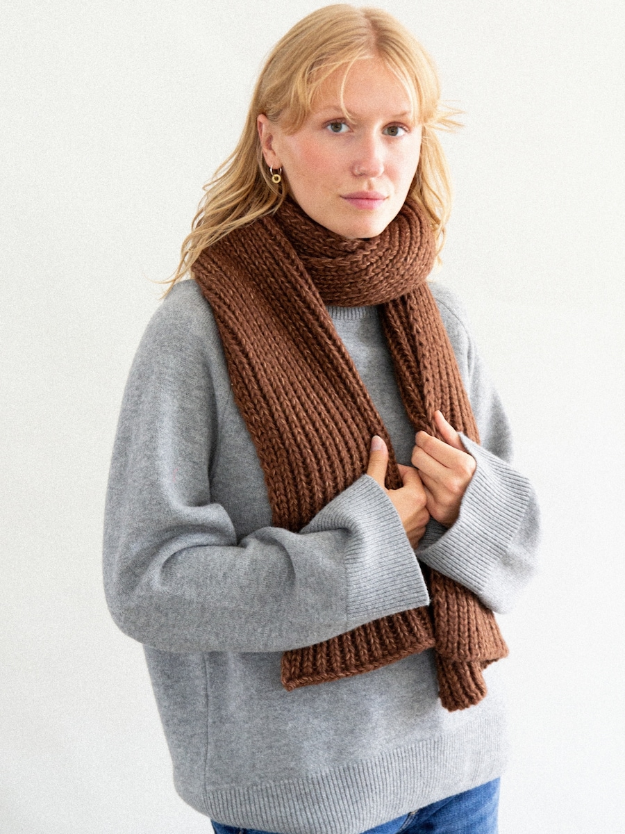 Шарф KOPYTO UHU, коричневый
Шарф KOPYTO UHU, коричневый