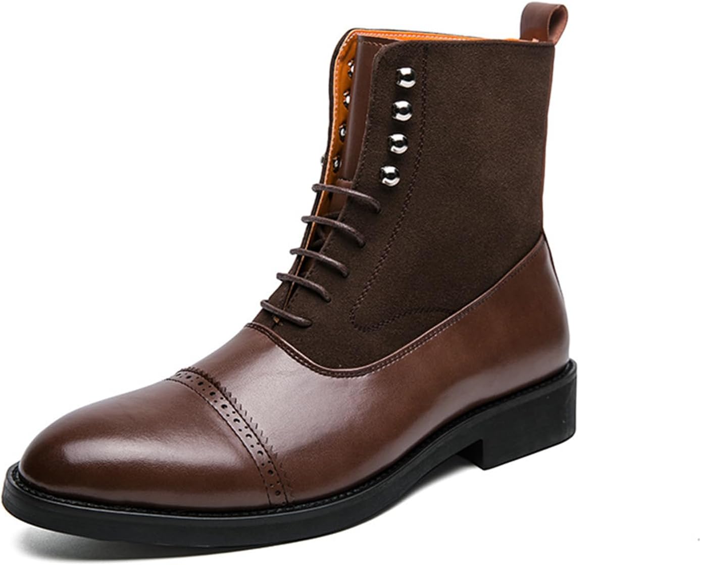 Мужские кожаные ботинки Oxford с закрытой шнуровкой и носком, повседневные комбинированные ботинки Chukka до щиколотки, высокие формальные деловые ботинки Tokouk, коричневый
Мужские кожаные ботинки Oxford с закрытой шнуровкой и носком, повседневные комбинированные ботинки Chukka до щиколотки, высокие формальные деловые ботинки Tokouk, коричневый