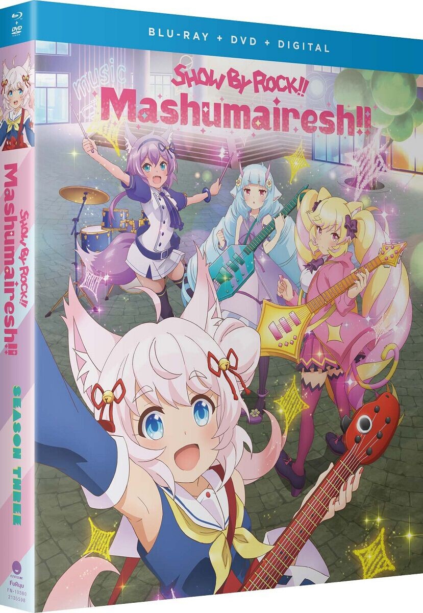 Blu-Ray диск Show By Rock!! Mashumairesh!! - The Complete Series - Blu-ray + DVD
Blu-Ray диск Show By Rock!! Mashumairesh!! - The Complete Series - Blu-ray + DVD