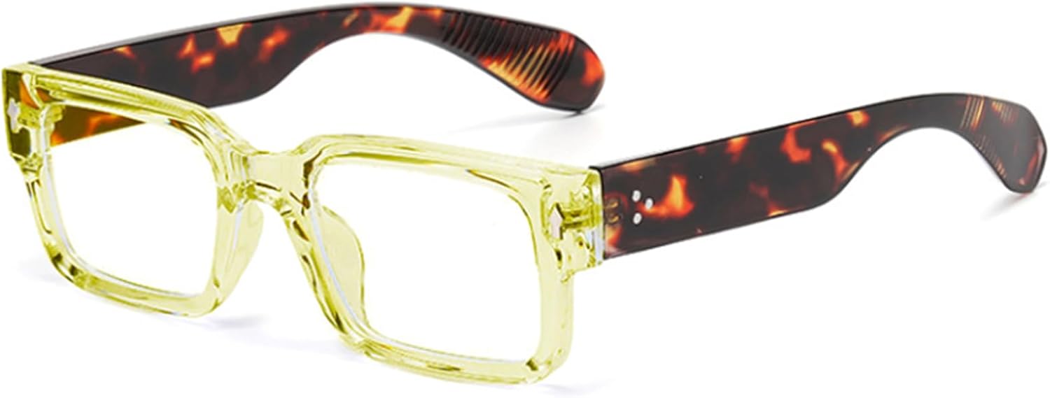 Солнцезащитные очки EYLRIM в квадратной оправе для женщин и мужчин, модные массивные прямоугольные солнцезащитные очки черного цвета с защитой от УФ-излучения UV400, A25 Transparent Yellow Leopard Leg/Anti-blue Lens
Солнцезащитные очки EYLRIM в квадратной оправе для женщин и мужчин, модные массивные прямоугольные солнцезащитные очки черного цвета с защитой от УФ-излучения UV400, A25 Transparent Yellow Leopard Leg/Anti-blue Lens