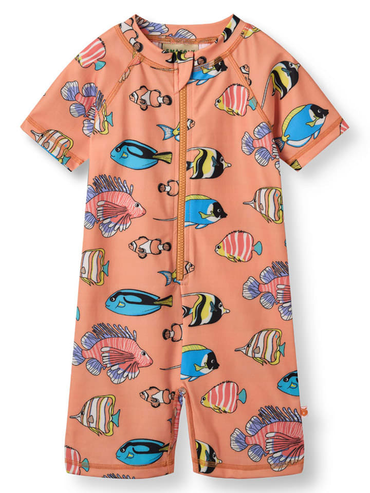 Småfolk Купальник "Рыбка" оранжево-разноцветный
Småfolk Купальник "Рыбка" оранжево-разноцветный