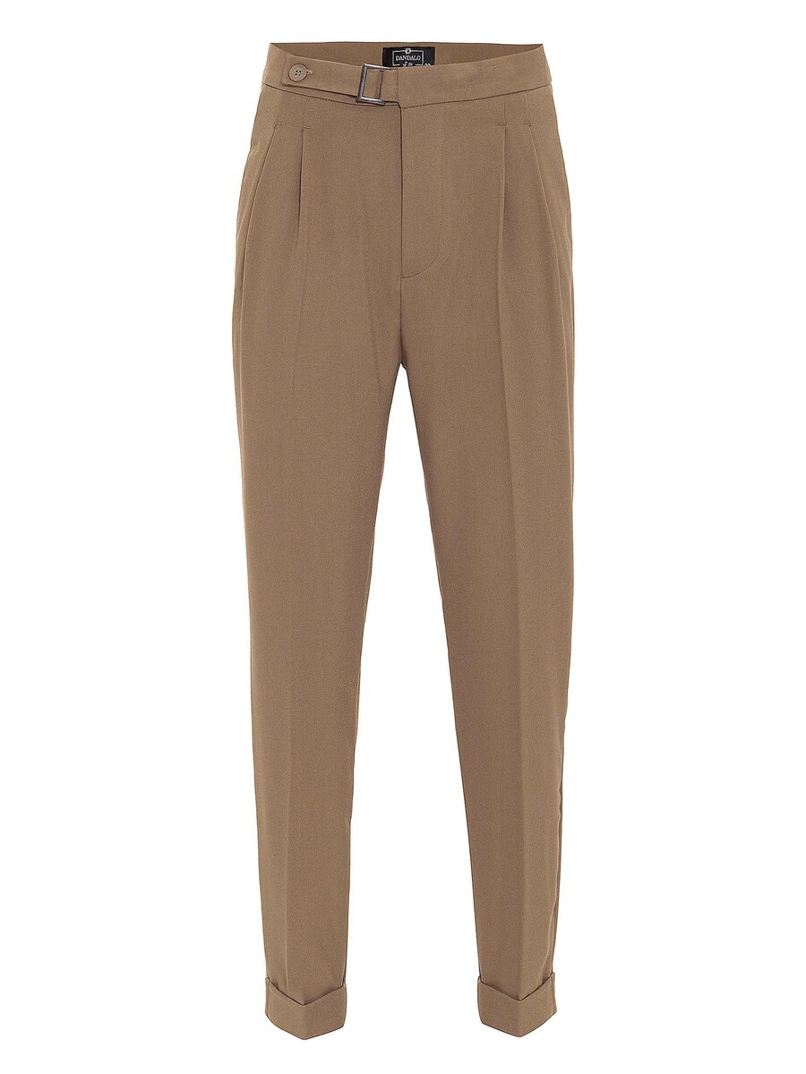 Обычные брюки в складку Dandalo, коричневый
Обычные брюки в складку Dandalo, коричневый