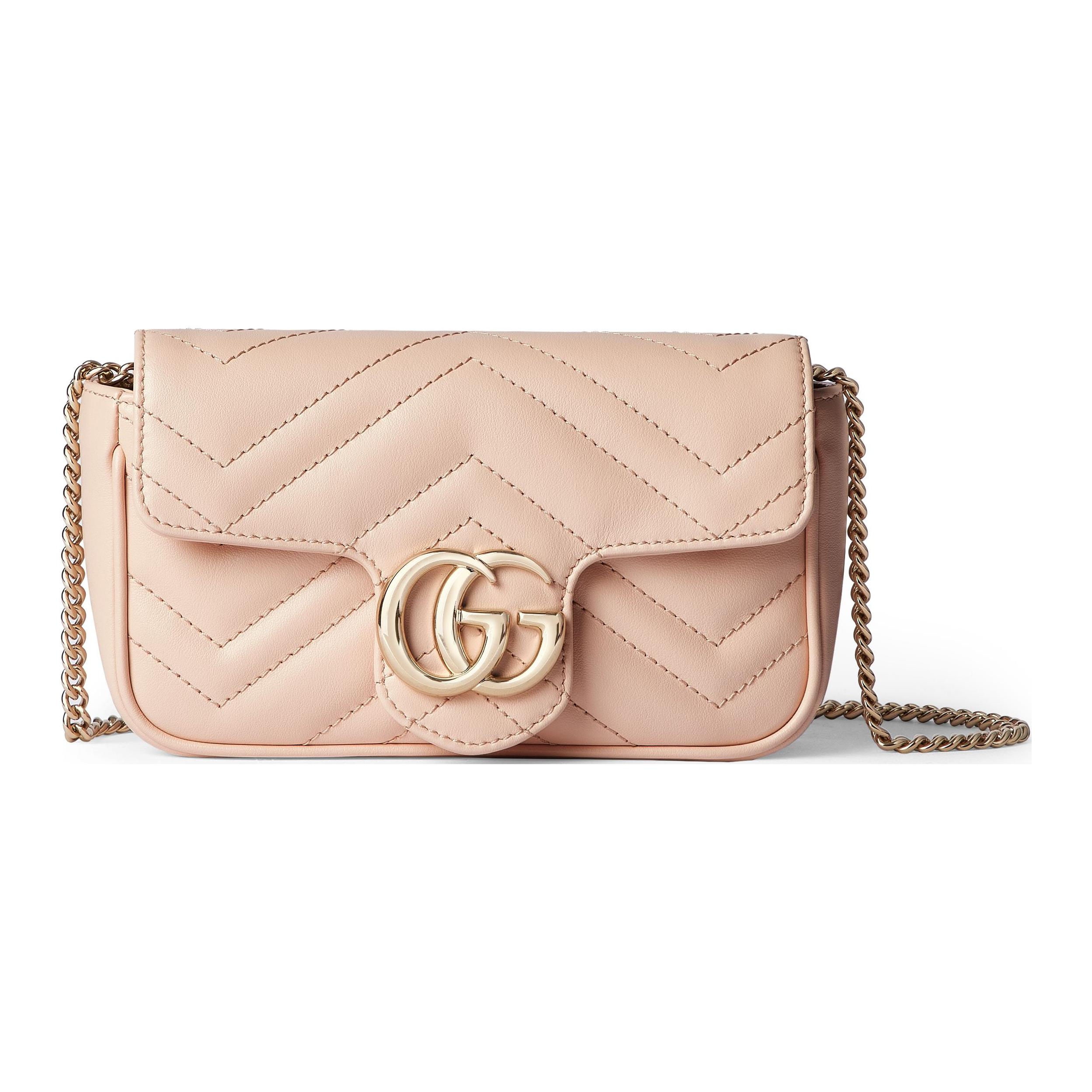 GG Marmont Кожаная Сумка Через Плечо V-образной Формы Экстра Мини Женская Светло-Розовая GUCCI
GG Marmont Кожаная Сумка Через Плечо V-образной Формы Экстра Мини Женская Светло-Розовая GUCCI