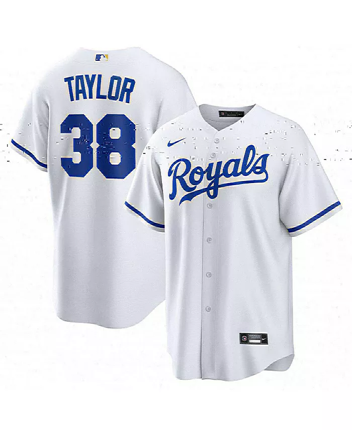 Мужская белая реплика игровой футболки Kansas City Royals Josh Taylor Nike
Мужская белая реплика игровой футболки Kansas City Royals Josh Taylor Nike
