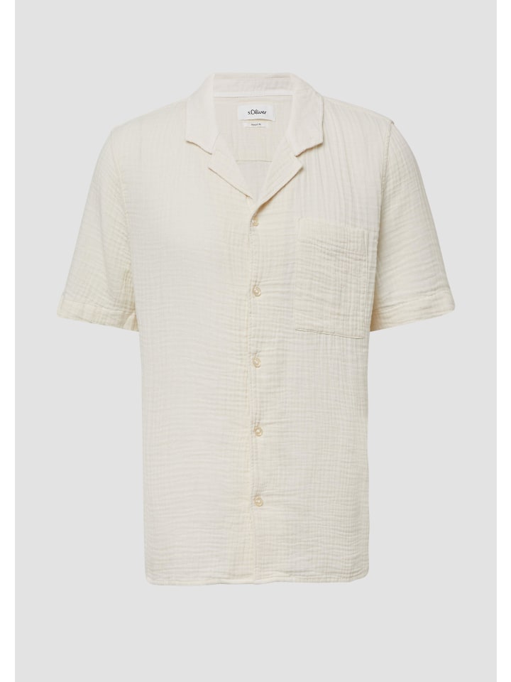 Рубашка s.Oliver, кремовый
Рубашка s.Oliver, кремовый