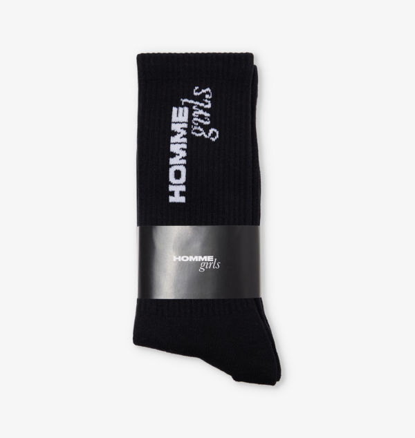 Носки средней длины из хлопчатобумажной смеси с резинкой и эластичностью Hommegirls, черный
Носки средней длины из хлопчатобумажной смеси с резинкой и эластичностью Hommegirls, черный