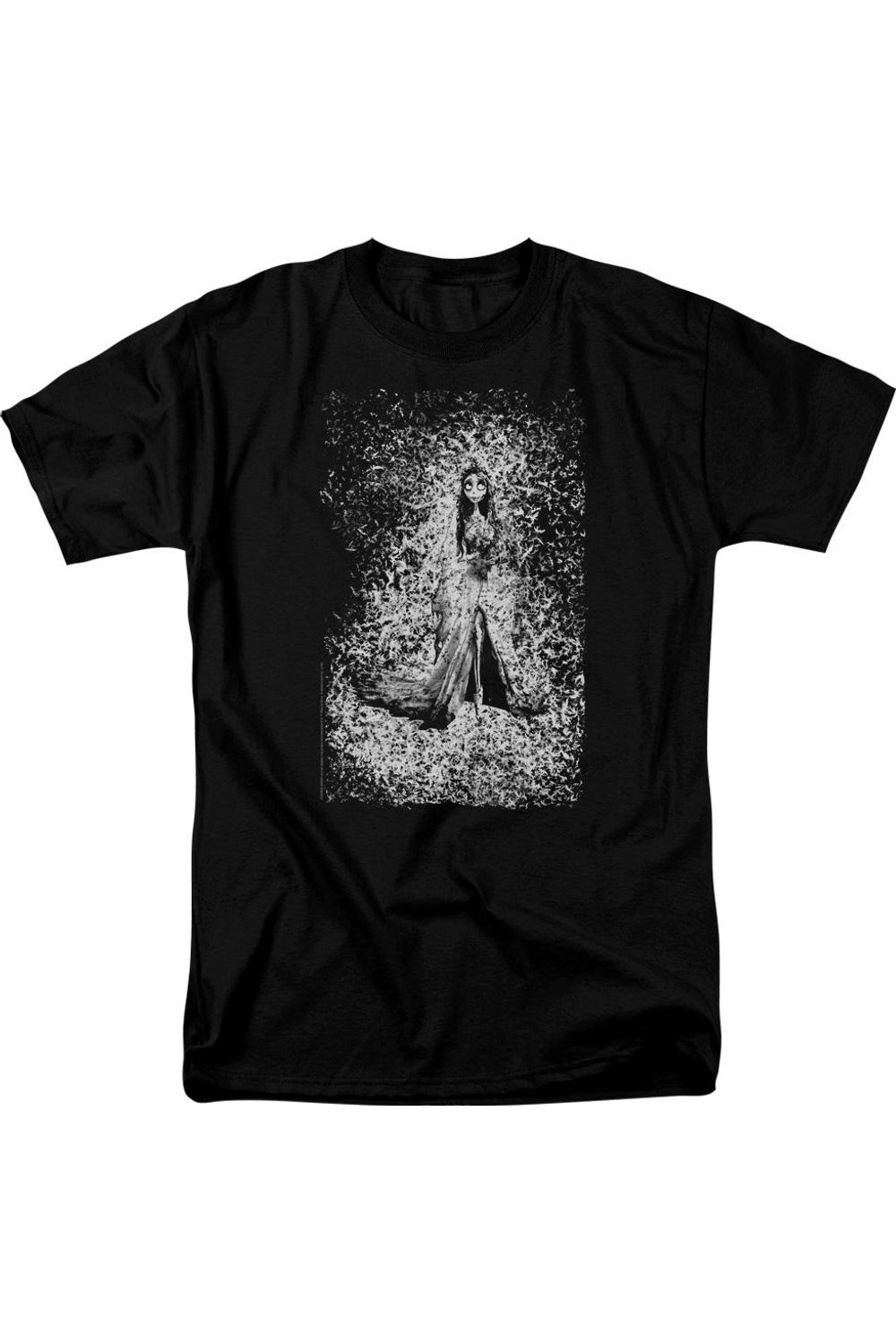 Футболка с коротким рукавом для взрослых «Труп невесты» с изображением птицы «Растворение» Gildan, черный
Футболка с коротким рукавом для взрослых «Труп невесты» с изображением птицы «Растворение» Gildan, черный