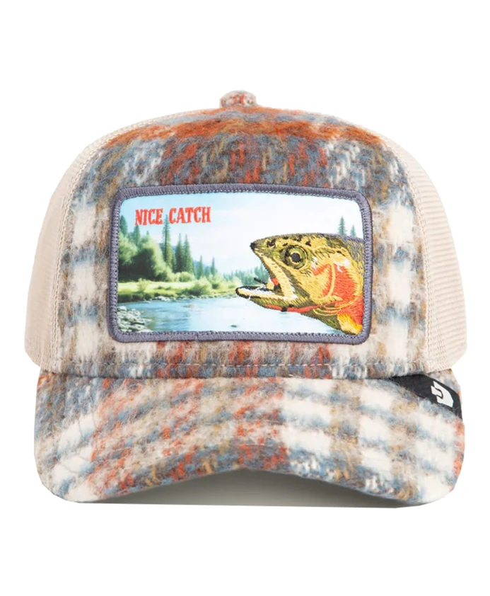 Бейсболка дальнобойщика «Вниз по реке» Goorin Bros, мультиколор
Бейсболка дальнобойщика «Вниз по реке» Goorin Bros, мультиколор