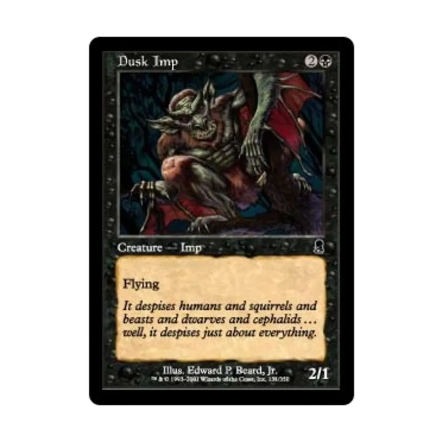 CCG Сумеречный бес (C) (Фольга), MTG - Odyssey
CCG Сумеречный бес (C) (Фольга), MTG - Odyssey