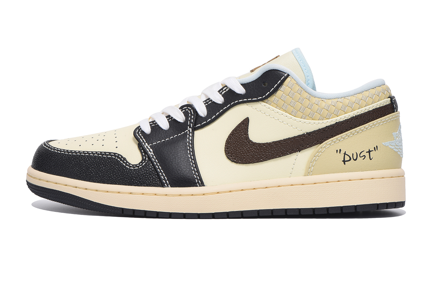 Jordan Баскетбольные кроссовки Air 1 с антискользящим и износостойким покрытием, низкие, винтажные, мужские, бежевые, черные, коричневые
Jordan Баскетбольные кроссовки Air 1 с антискользящим и износостойким покрытием, низкие, винтажные, мужские, бежевые, черные, коричневые