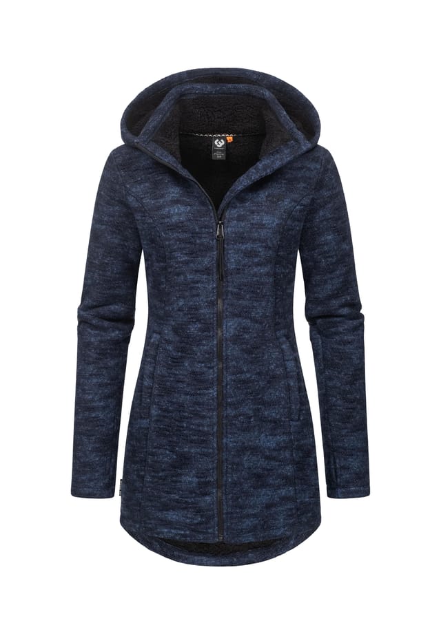 Длинный кардиган лейша меланж Ragwear, синий
Длинный кардиган лейша меланж Ragwear, синий