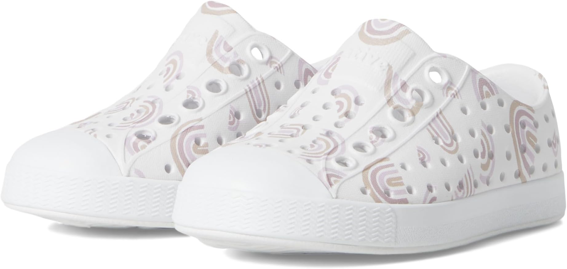 Кроссовки Native Shoes Kids Jefferson Print, Shell White/Shell White/Barely Flax Rainbow
Кроссовки Native Shoes Kids Jefferson Print, Shell White/Shell White/Barely Flax Rainbow