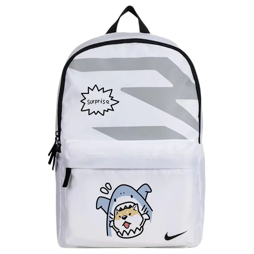Nike Полиэстеровый рюкзак Regular Unisex White & Black & Gray
Nike Полиэстеровый рюкзак Regular Unisex White & Black & Gray