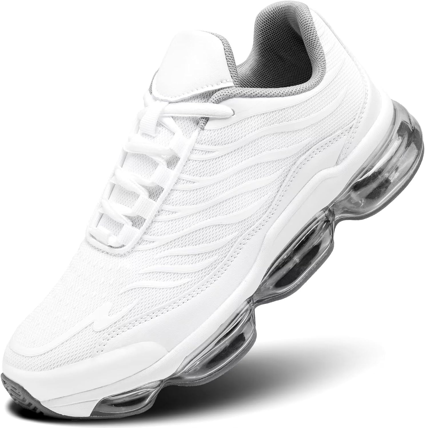 Мужские кроссовки для бега с амортизацией, противоскользящие, для тренировок, повседневной носки, баскетбольные кроссовки, модные теннисные спортивные кроссовки, фитнес и кросс-тренинг Srenket, белый
Мужские кроссовки для бега с амортизацией, противоскользящие, для тренировок, повседневной носки, баскетбольные кроссовки, модные теннисные спортивные кроссовки, фитнес и кросс-тренинг Srenket, белый