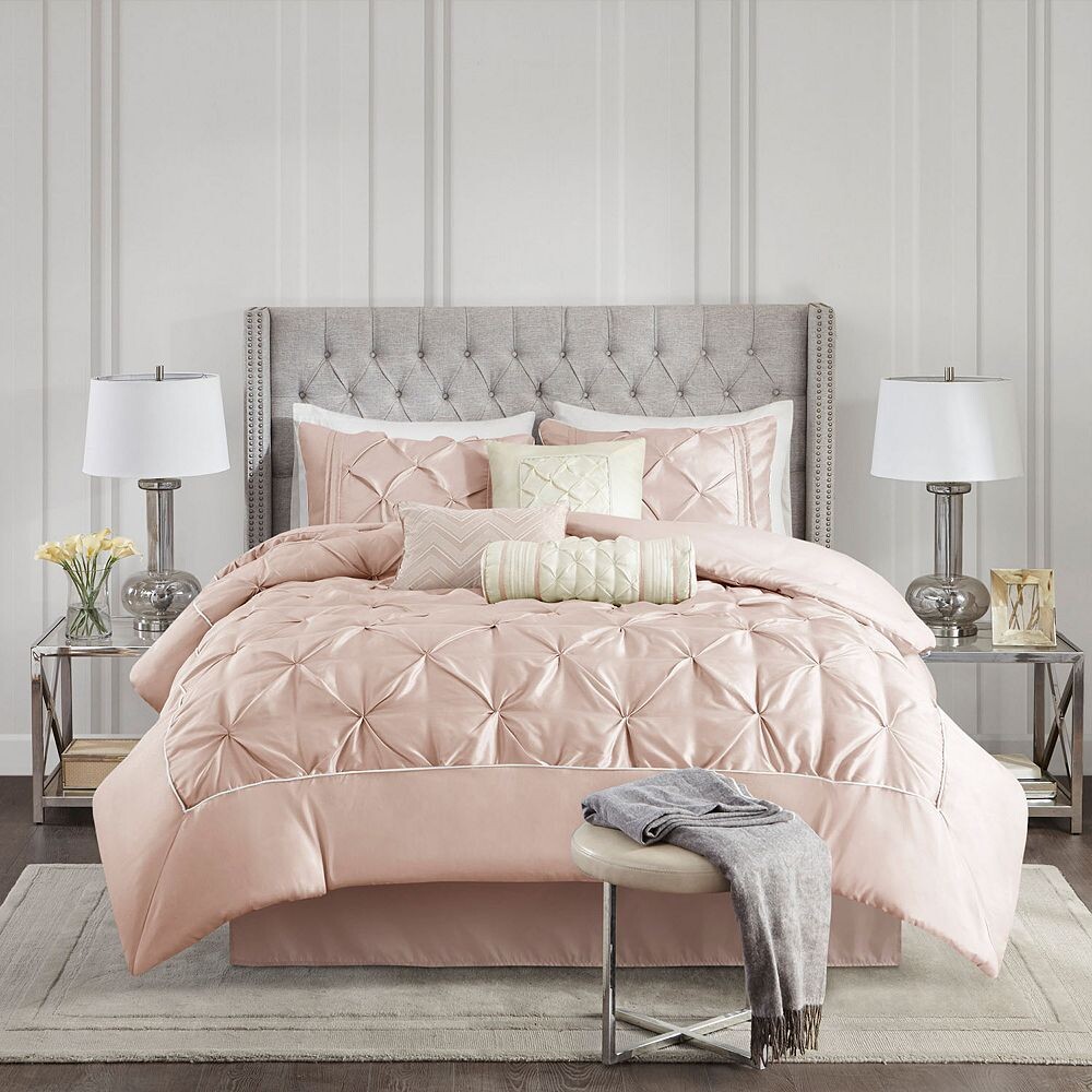 Madison Park Vivian Набор стеганых одеял из 7 предметов с декоративными подушками, цвет Blush
Madison Park Vivian Набор стеганых одеял из 7 предметов с декоративными подушками, цвет Blush