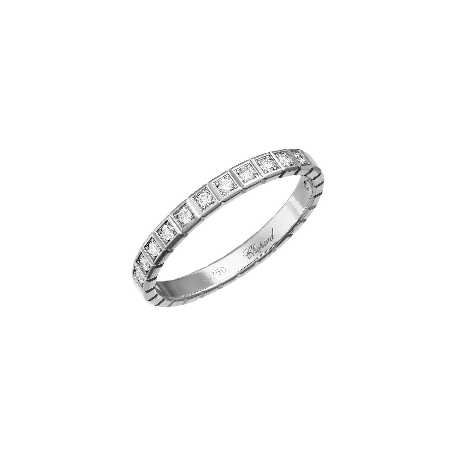 Кольцо Chopard Ice Cube - Кольцо, белое золото, полуоправленные бриллианты
Кольцо Chopard Ice Cube - Кольцо, белое золото, полуоправленные бриллианты