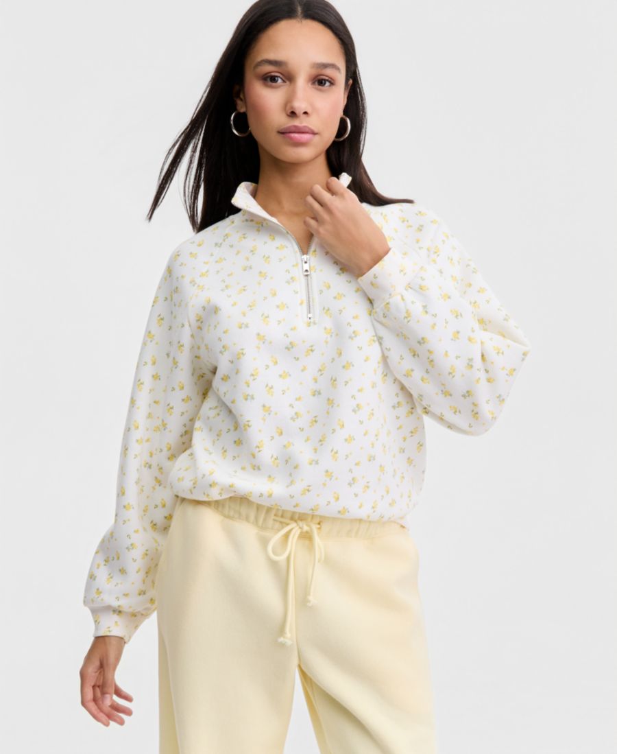 Детская толстовка с цветочным принтом и застежкой-молнией до середины груди Madden Girl, Ivory Floral
Детская толстовка с цветочным принтом и застежкой-молнией до середины груди Madden Girl, Ivory Floral