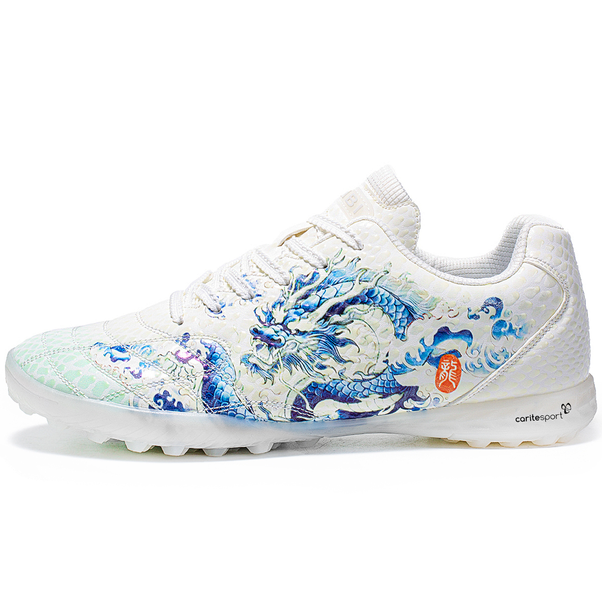 CariteSport Антискользящие износостойкие дышащие поддерживающие балансирующие легкие футбольные бутсы унисекс Heaven and Earth Dragon Scales, цвет Heaven and Earth Dragon Scales
CariteSport Антискользящие износостойкие дышащие поддерживающие балансирующие легкие футбольные бутсы унисекс Heaven and Earth Dragon Scales, цвет Heaven and Earth Dragon Scales