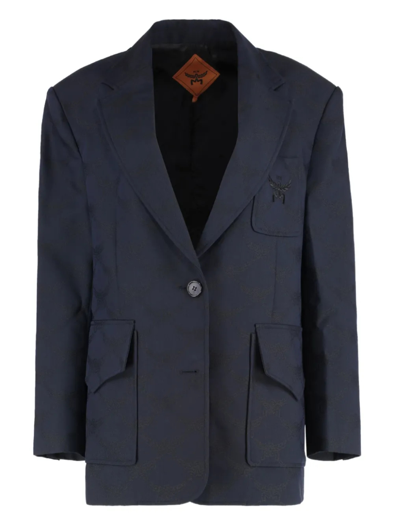 Однобортный блейзер MCM, синий
Однобортный блейзер MCM, синий