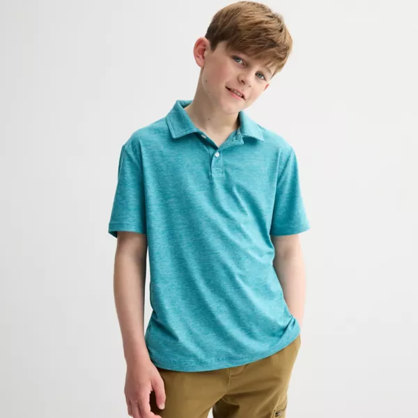 Мальчиковая поло 8-20 лет супермягкая однотонная в обычном и свободном размере Sonoma Goods For Life, цвет turquoise
Мальчиковая поло 8-20 лет супермягкая однотонная в обычном и свободном размере Sonoma Goods For Life, цвет turquoise
