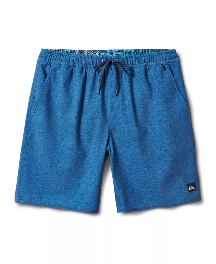 Шорты пляжные Quiksilver Men's Beach Park Volley Quiksilver Waterman, синий 
Шорты пляжные Quiksilver Men's Beach Park Volley Quiksilver Waterman, синий