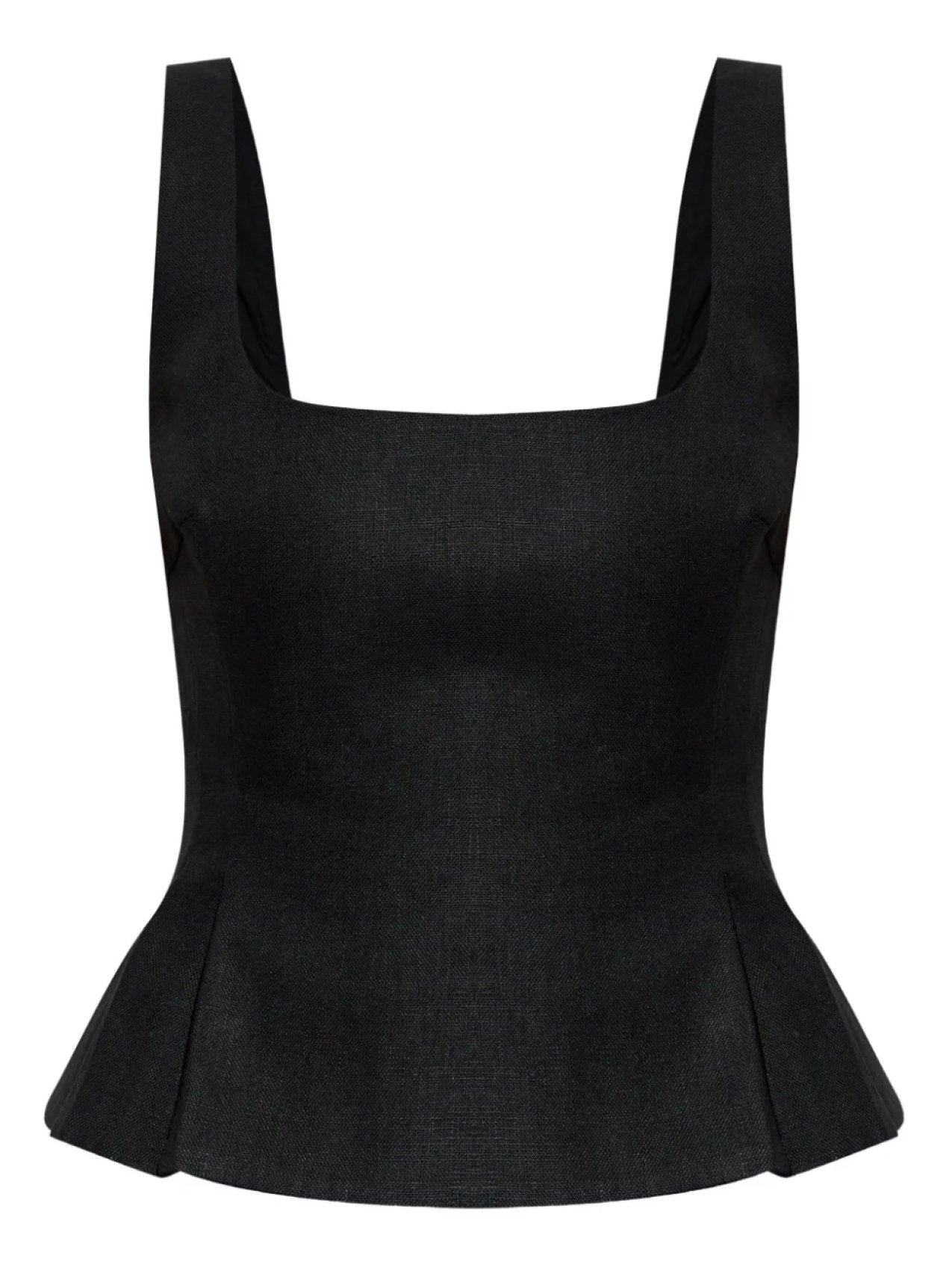 Топ с баской Розали Posse, черный
Топ с баской Розали Posse, черный