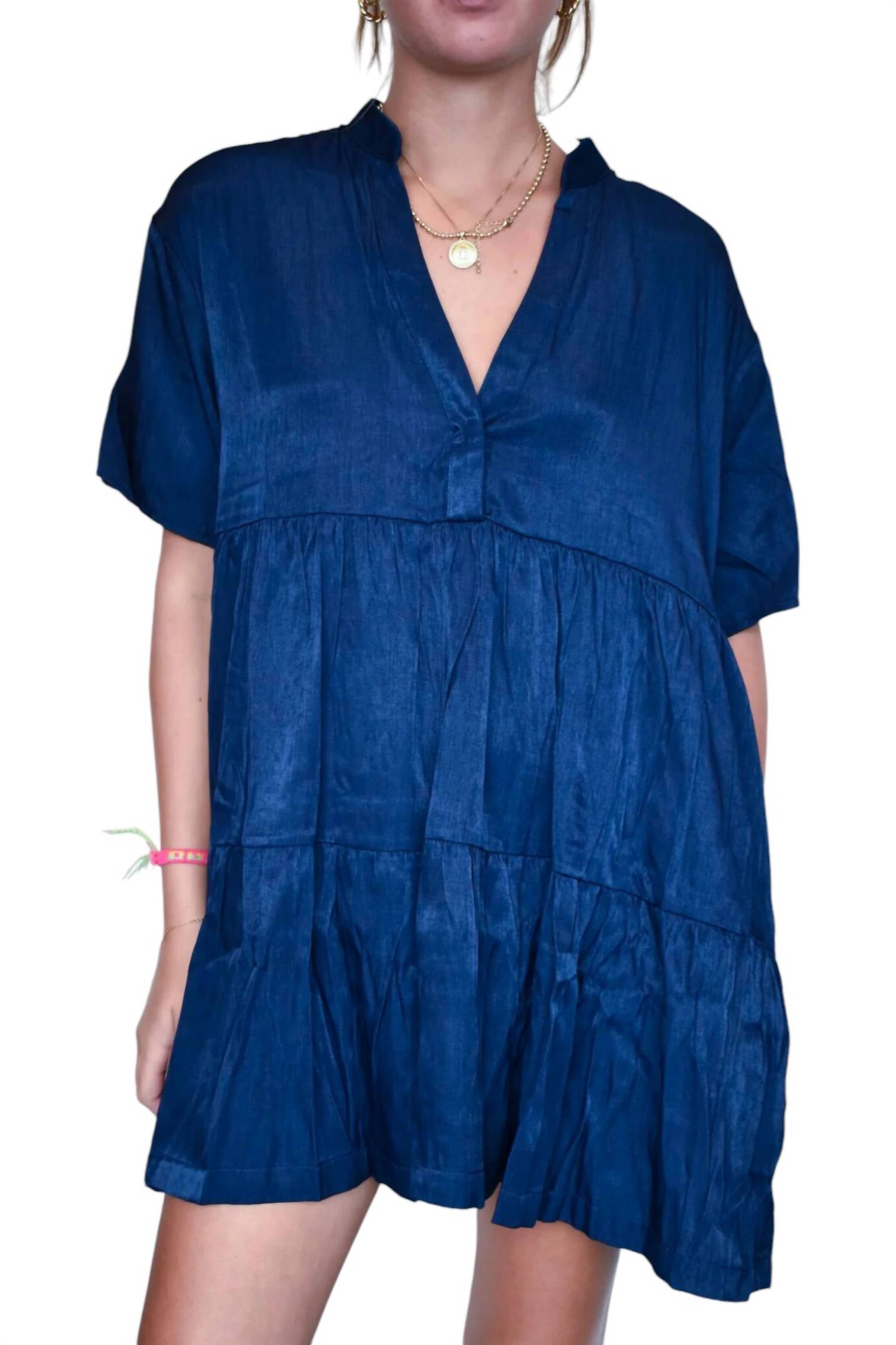 Платье-крылышки с V-образным вырезом, темного цвета GLAM, цвет dark wash
Платье-крылышки с V-образным вырезом, темного цвета GLAM, цвет dark wash