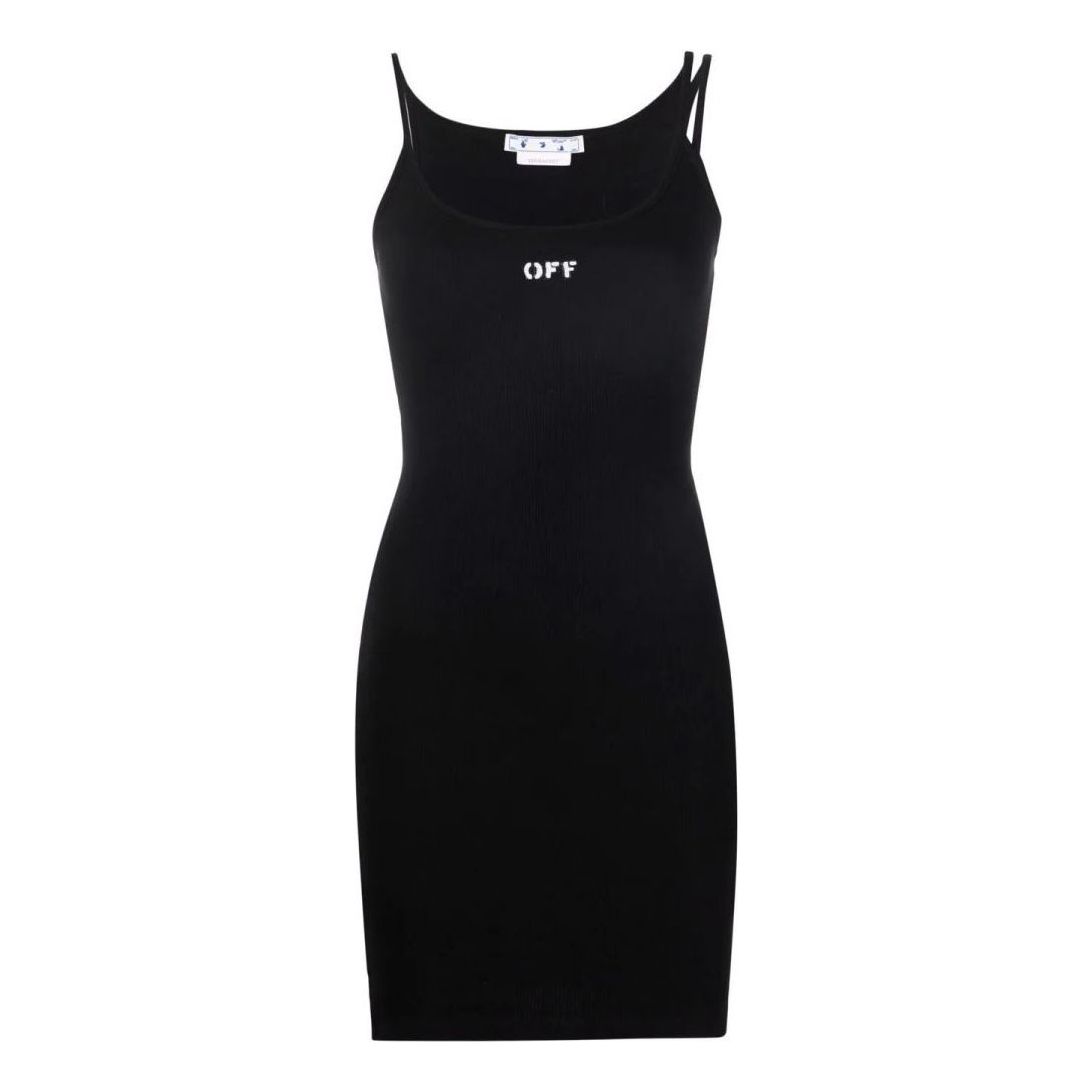 Платье (WMNS) Off-White Off-Stamp Ribbed Dress 'Black'
Платье (WMNS) Off-White Off-Stamp Ribbed Dress 'Black'