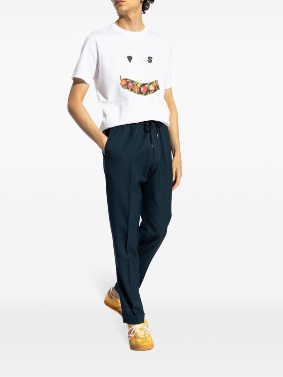 PS Paul Smith футболка Smiley с графичным принтом, белый
PS Paul Smith футболка Smiley с графичным принтом, белый