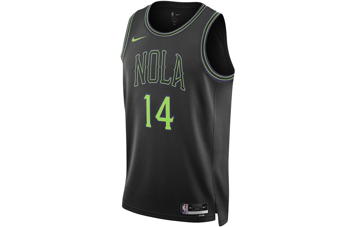 Баскетбольная майка Dri-Fit мужская черная Nike, черный
Баскетбольная майка Dri-Fit мужская черная Nike, черный