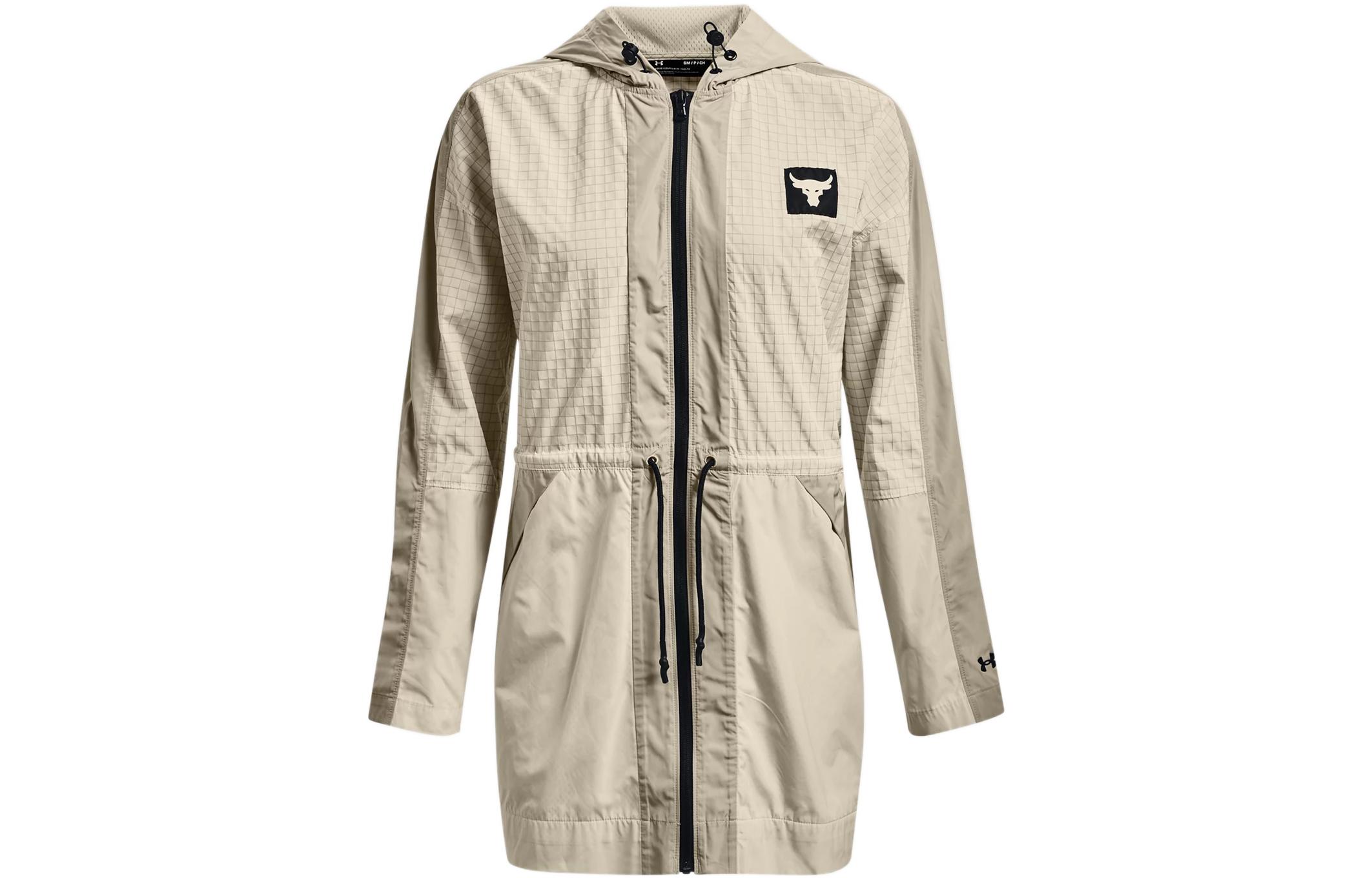 Under Armour Куртка Project Rock Collection женская белая известняковая, Limestone White
Under Armour Куртка Project Rock Collection женская белая известняковая, Limestone White