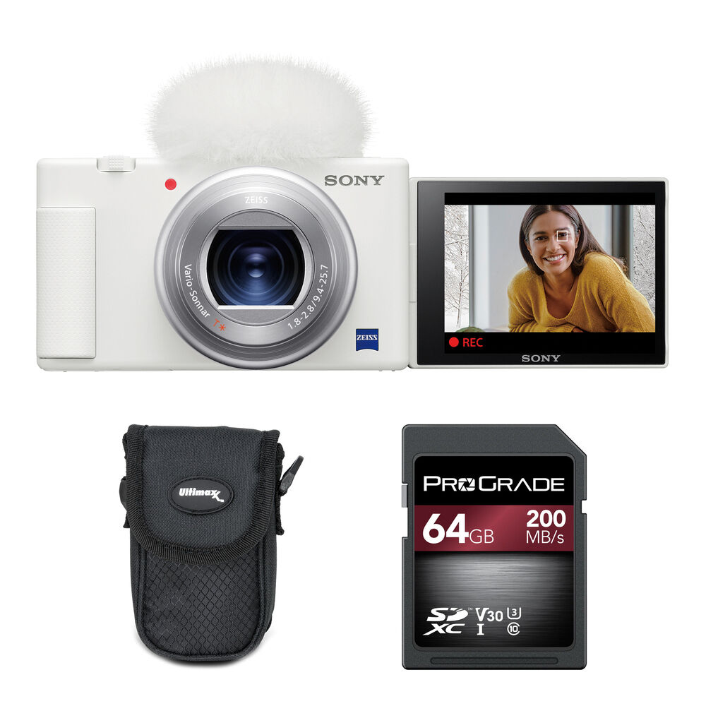 Цифровая камера Sony ZV-1 Digital Camera with Accessory Kit (White)
Цифровая камера Sony ZV-1 Digital Camera with Accessory Kit (White)