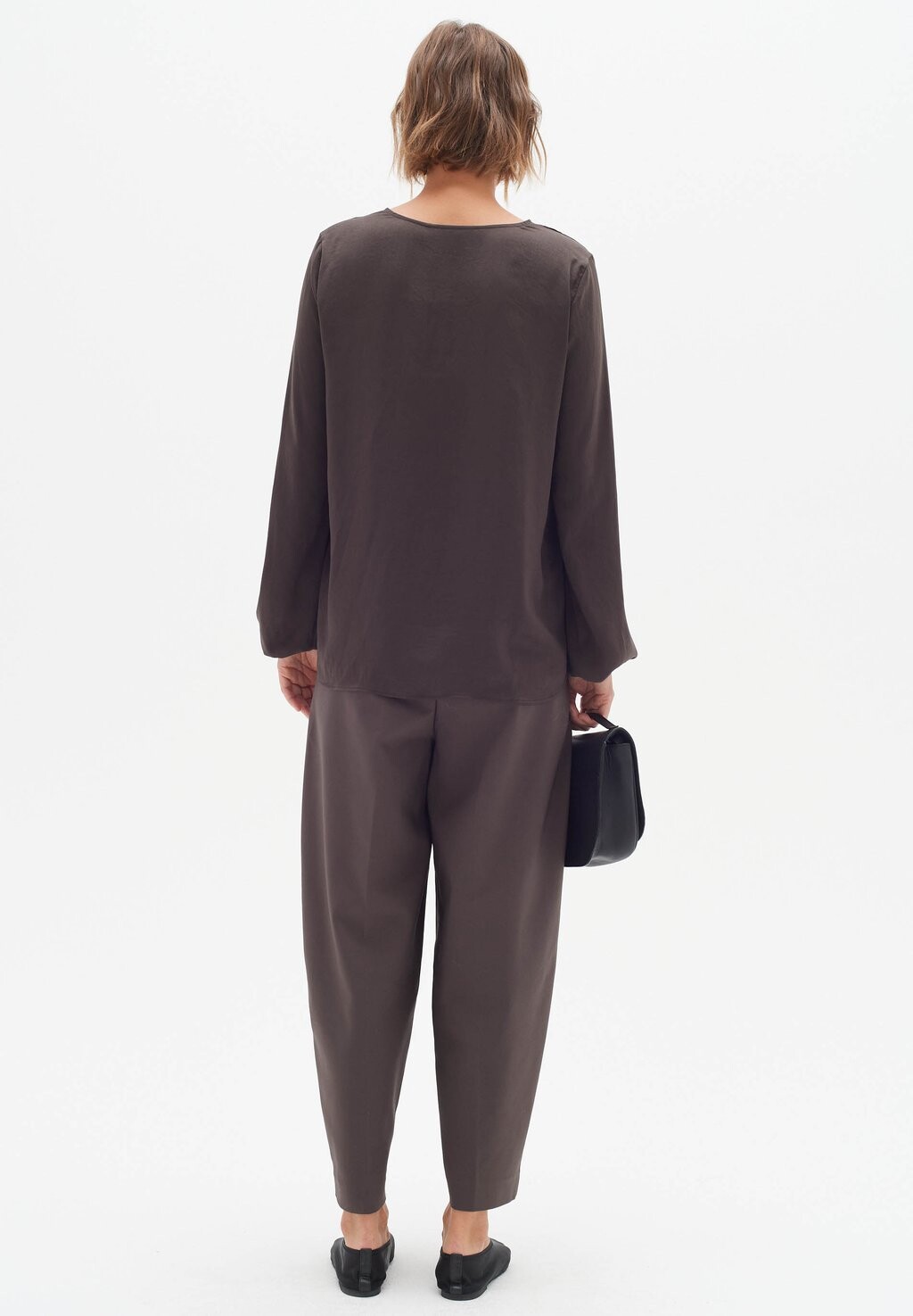 Брюки Zella Barrel InWear, темно коричневый
Брюки Zella Barrel InWear, темно коричневый