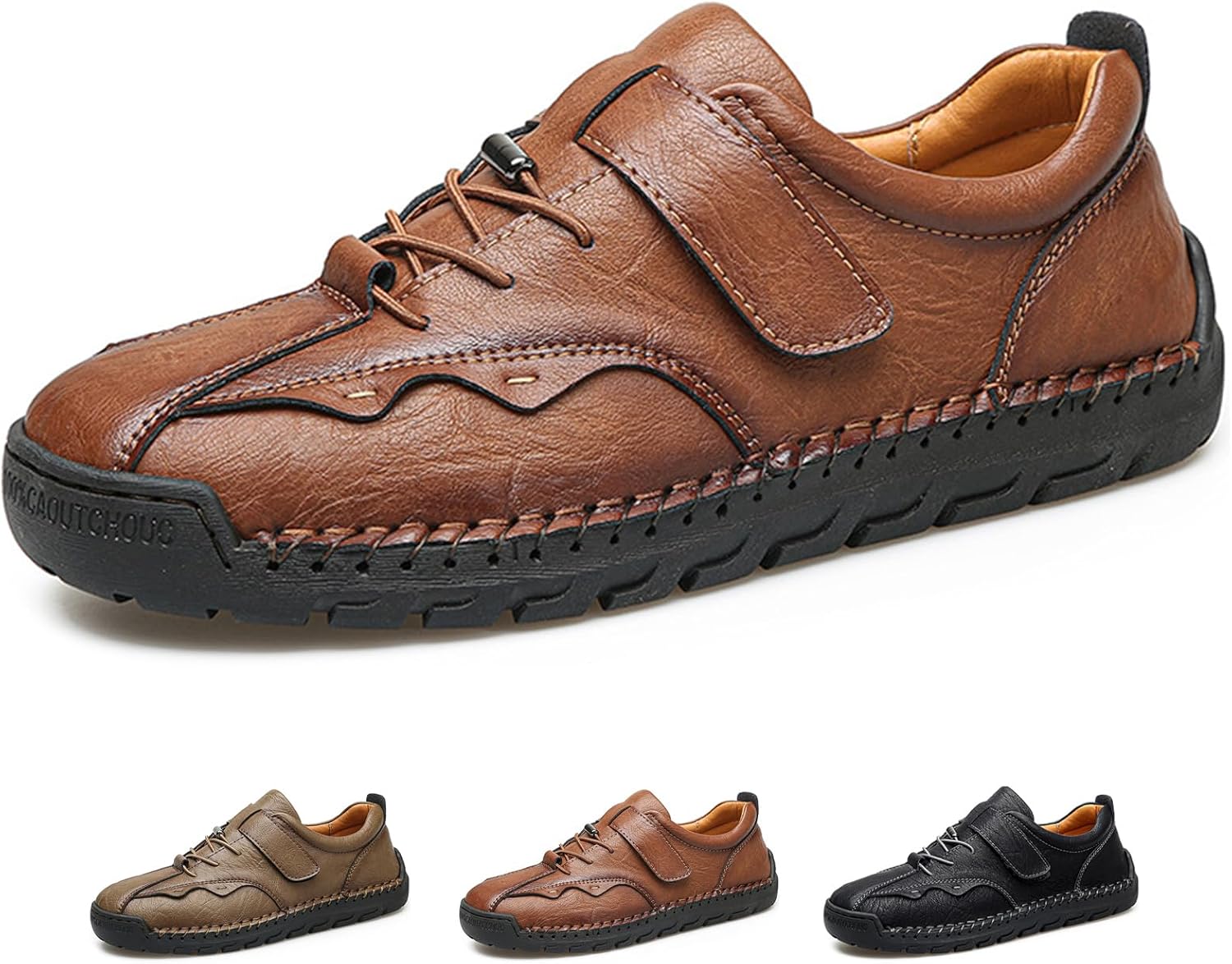 Мужские кожаные повседневные туфли для вождения ручной работы, с регулируемыми застежками-липучками, легкие, противоскользящие, низкие, на плоской подошве, удобные, модные кроссовки Qijozxn, коричневый
Мужские кожаные повседневные туфли для вождения ручной работы, с регулируемыми застежками-липучками, легкие, противоскользящие, низкие, на плоской подошве, удобные, модные кроссовки Qijozxn, коричневый
