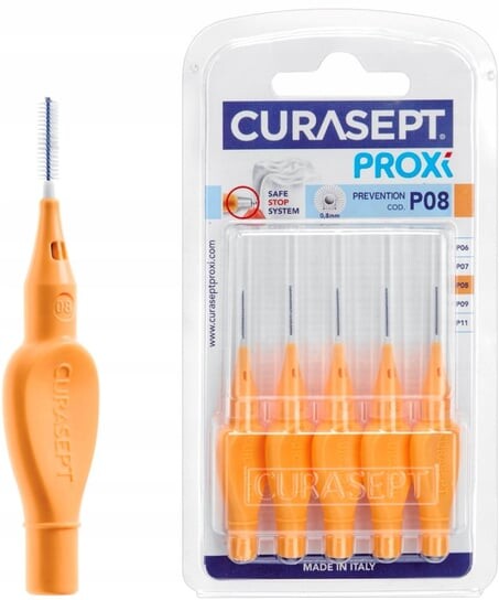 Межзубные щетки, 6 шт. Curasept, Proxi P08
Межзубные щетки, 6 шт. Curasept, Proxi P08