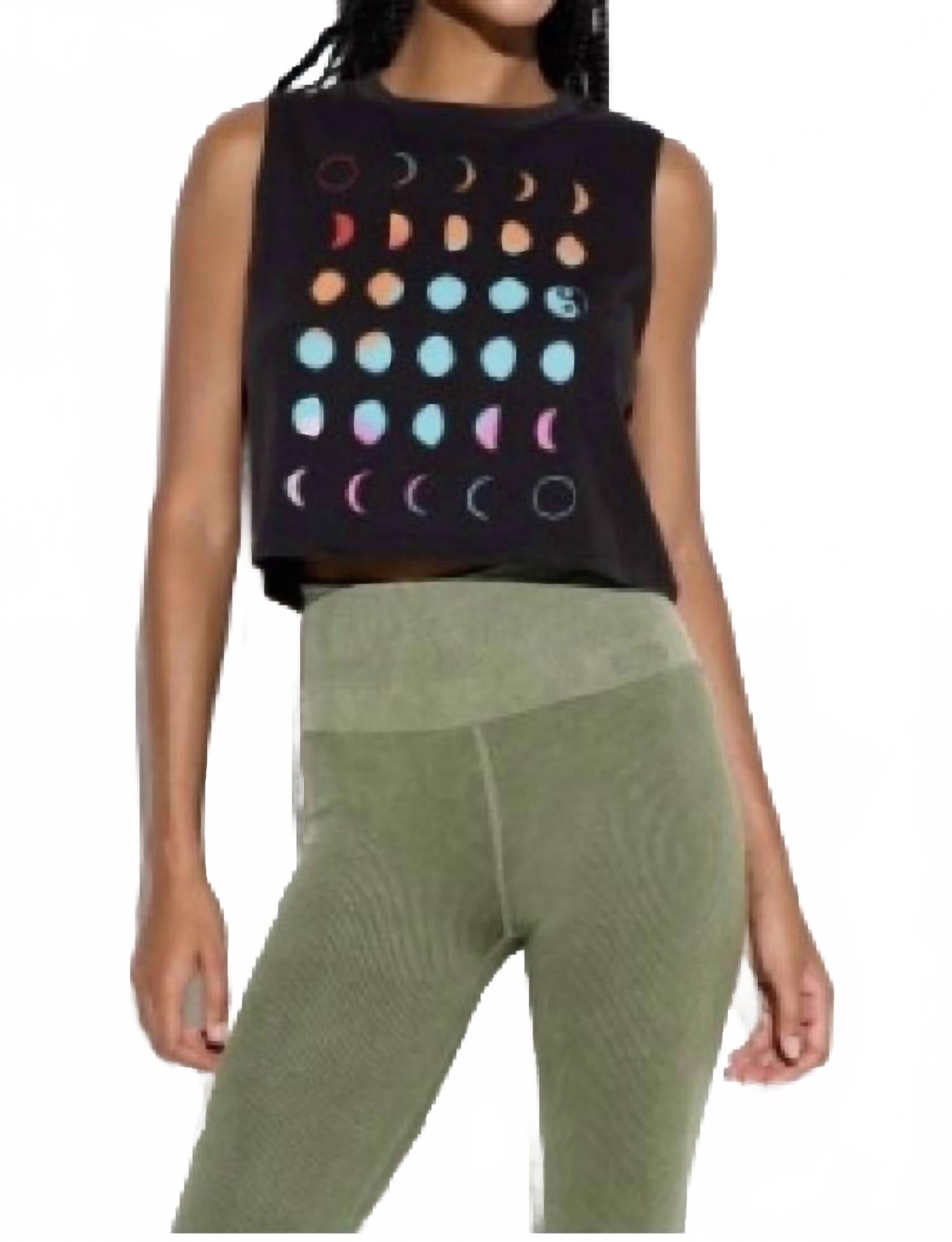 Топ Eclipse Spirt Crop Tank In черный Spiritual Gangster, черный
Топ Eclipse Spirt Crop Tank In черный Spiritual Gangster, черный