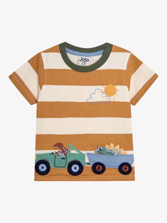 Детская футболка с интерактивной аппликацией t-rex JoJo Maman Bébé, цвет Mustard
Детская футболка с интерактивной аппликацией t-rex JoJo Maman Bébé, цвет Mustard