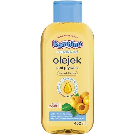 Масло для душа Family Абрикос 400мл, Bambino
Масло для душа Family Абрикос 400мл, Bambino