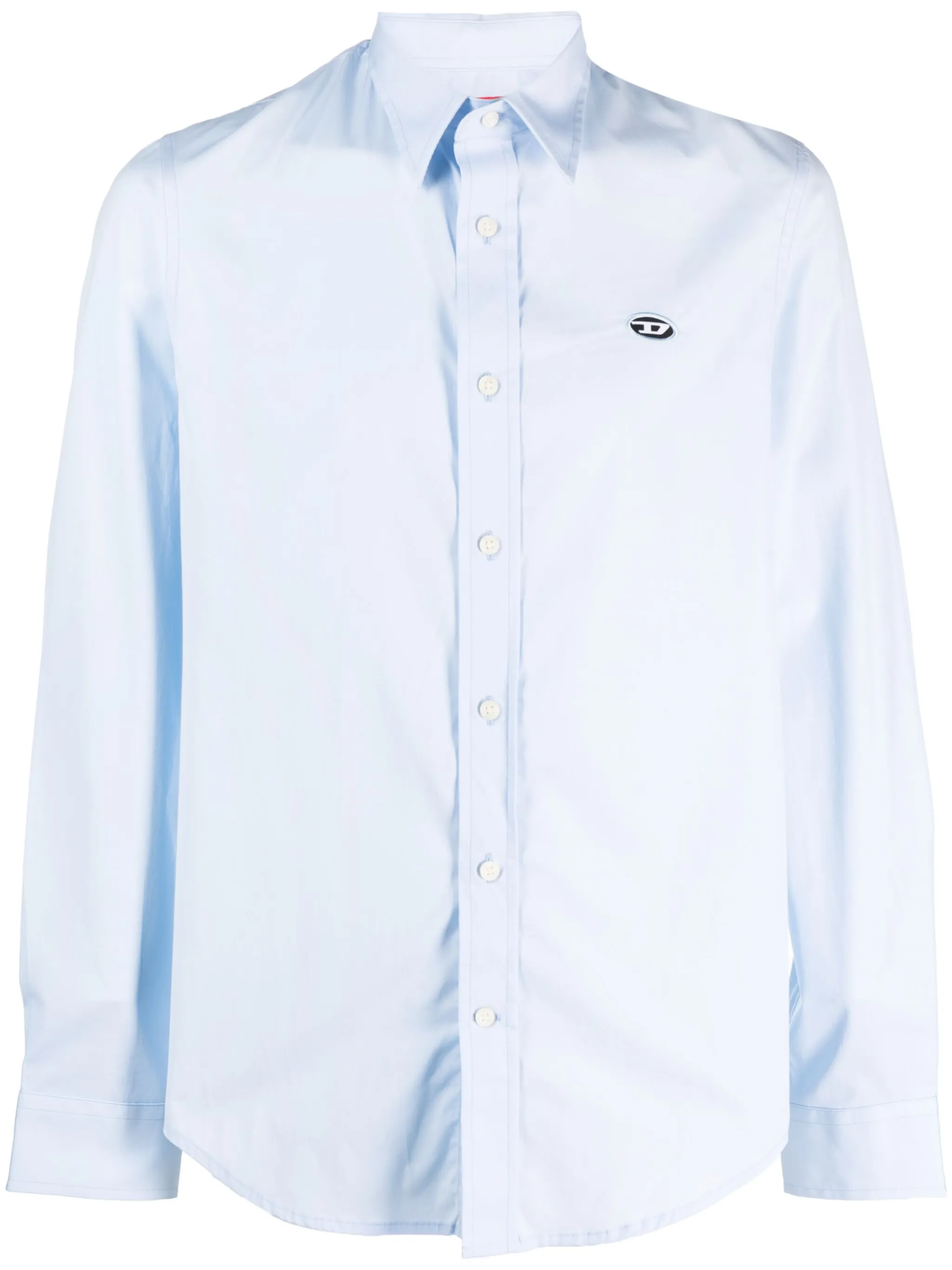 Рубашка с нашивкой-логотипом Diesel, синий
Рубашка с нашивкой-логотипом Diesel, синий