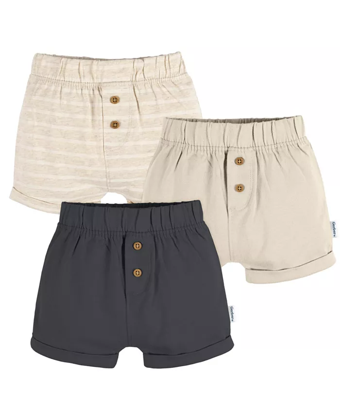 Детские вязаные шорты, 3 шт Gerber, коричневый/бежевый
Детские вязаные шорты, 3 шт Gerber, коричневый/бежевый