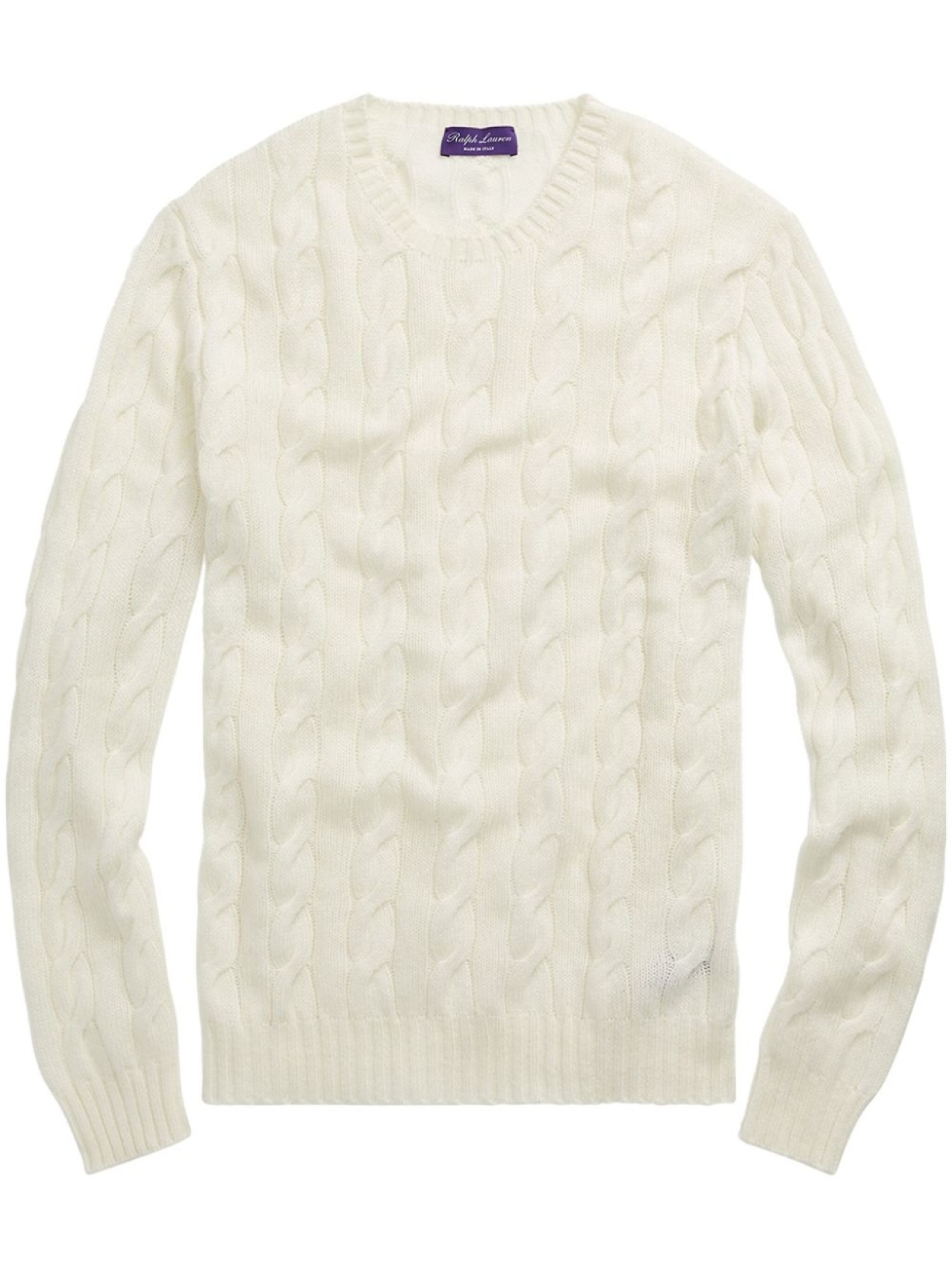 Ralph Lauren Purple Label кашемировый джемпер фактурной вязки, нейтральный цвет 
Ralph Lauren Purple Label кашемировый джемпер фактурной вязки, нейтральный цвет