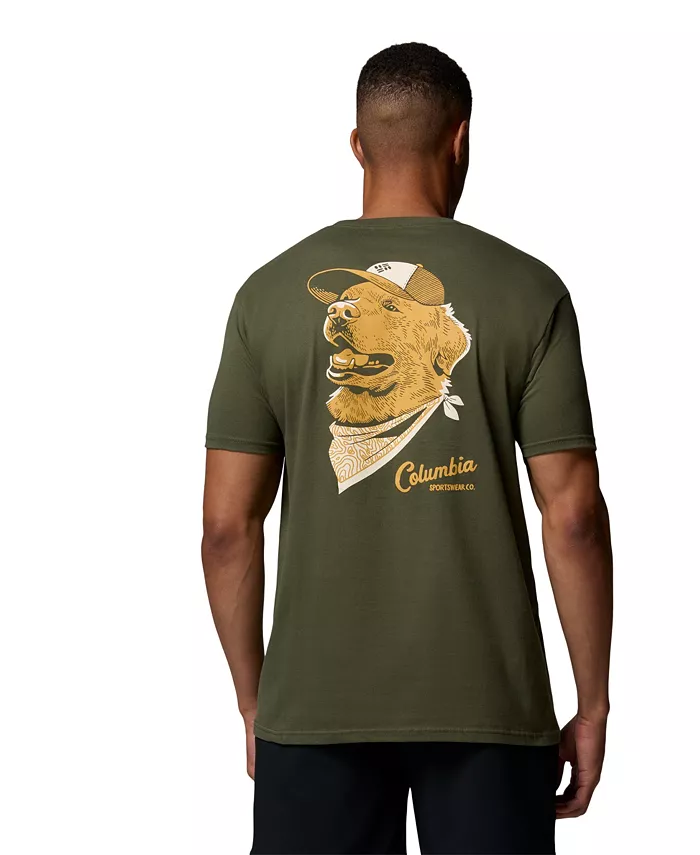 Мужская футболка Cappy с принтом Columbia, зеленый
Мужская футболка Cappy с принтом Columbia, зеленый