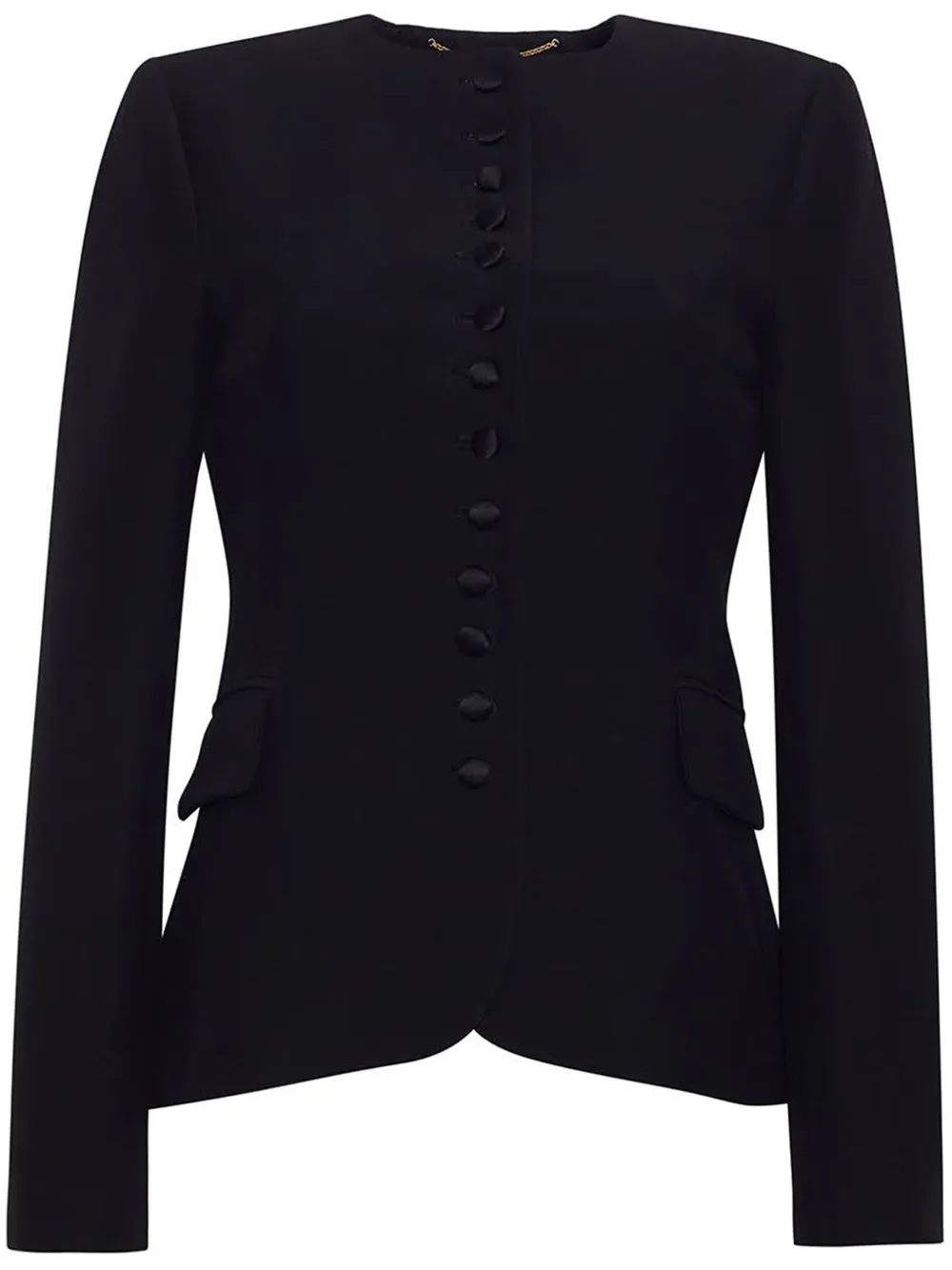 Приталенная куртка Marin Adam Lippes, черный
Приталенная куртка Marin Adam Lippes, черный