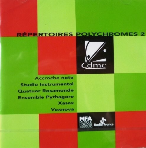 CD диск Repertoires Polychromes 2 / Various: Repertoires Polychromes 2
CD диск Repertoires Polychromes 2 / Various: Repertoires Polychromes 2