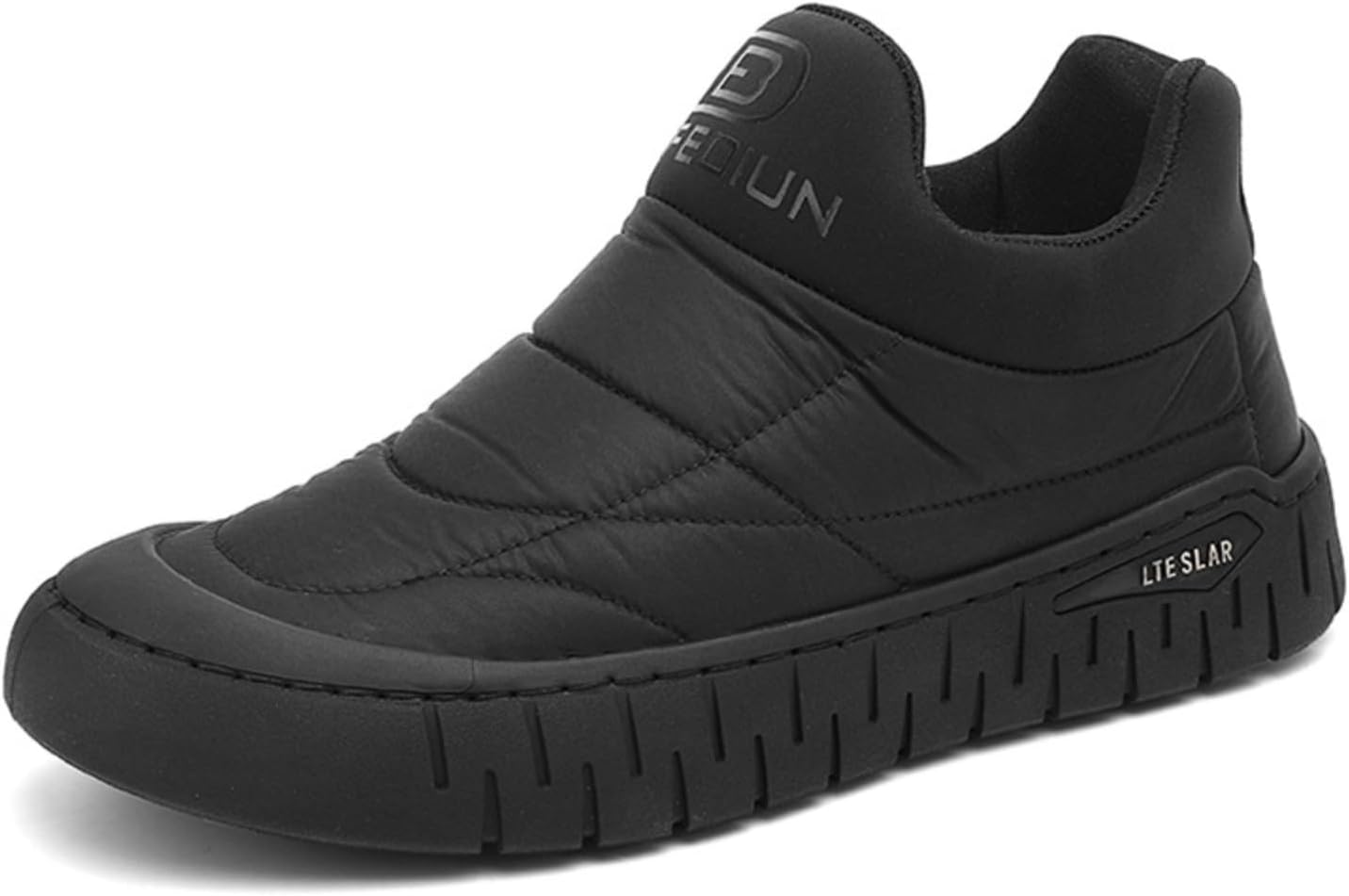 Мужские зимние ботинки без шнурков с утеплителем из флиса, снежные ботинки, толстая подошва, ботинки для холодной погоды для использования на улице Azttoztto, черный
Мужские зимние ботинки без шнурков с утеплителем из флиса, снежные ботинки, толстая подошва, ботинки для холодной погоды для использования на улице Azttoztto, черный